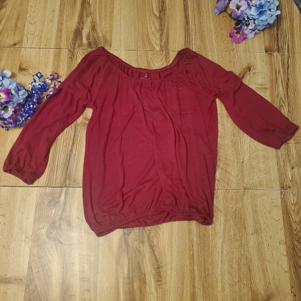 Crimson New York and Company Blouse
